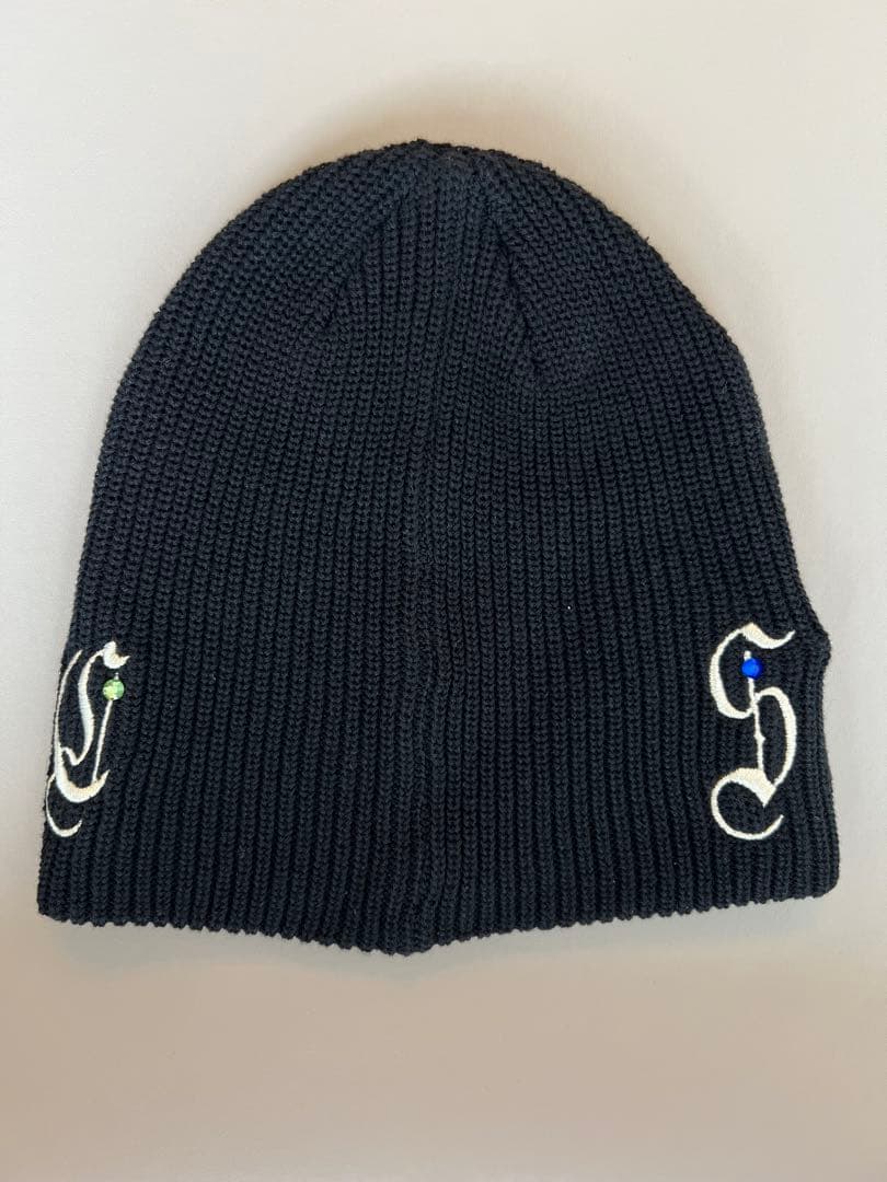 【ステッカー3枚付属】supreme AOI Gems Beanie Black