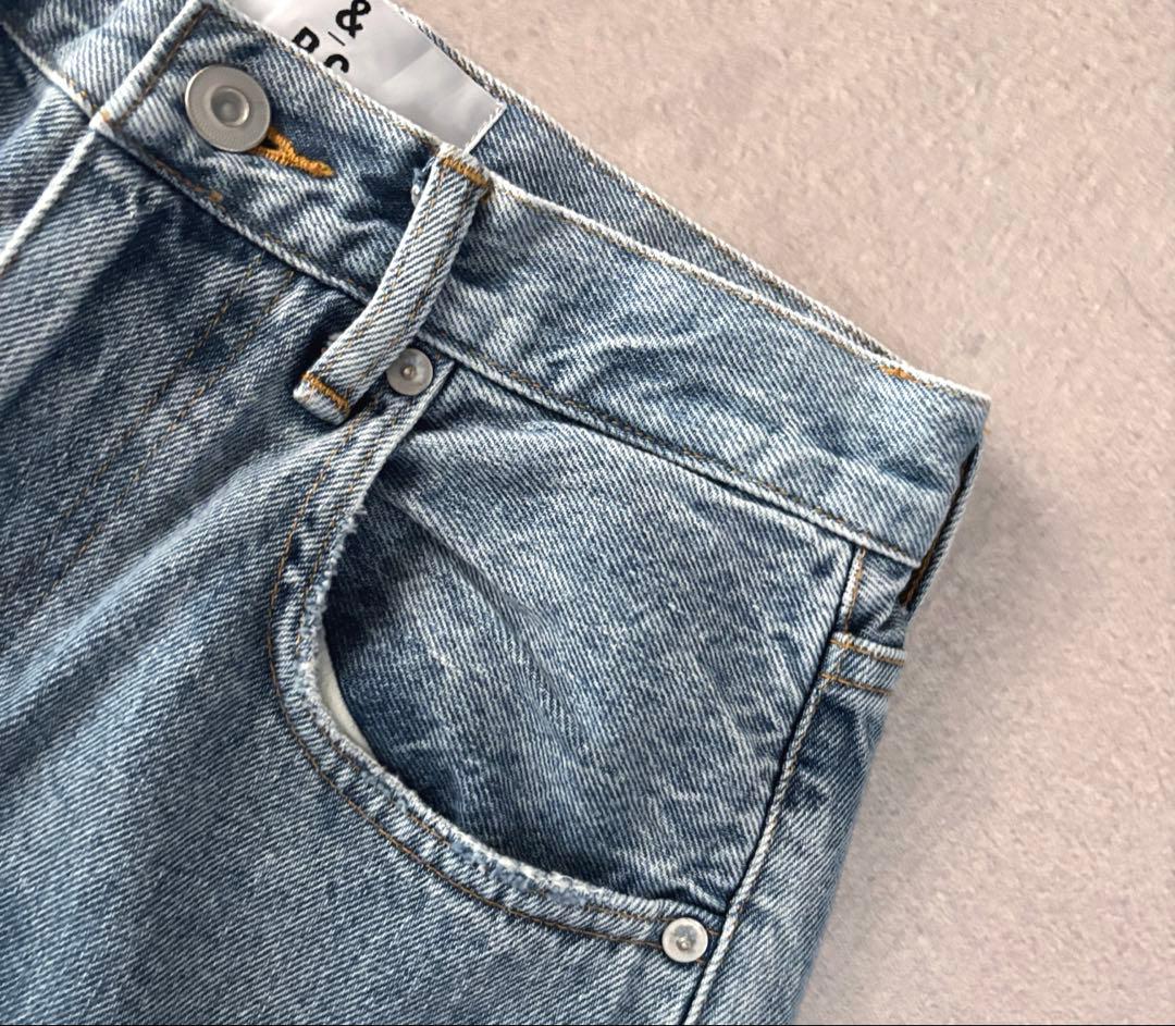 美品 Curensology &RC グッドバギーデニムパンツ 38 風合い良好