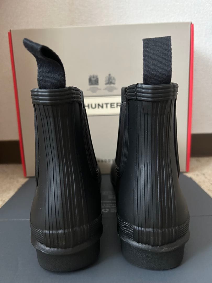 【美品】レインブーツ HUNTER ORIGINAL CHELSEA UK6