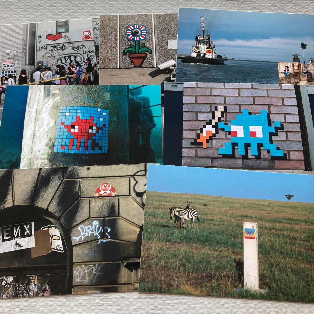 インベーダー/HELLO MY GAME IS...(post card)