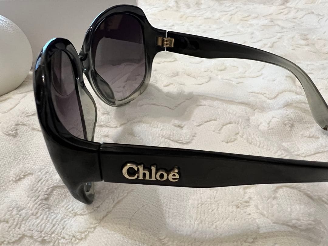 Chloé ブラック サングラス ケース付き