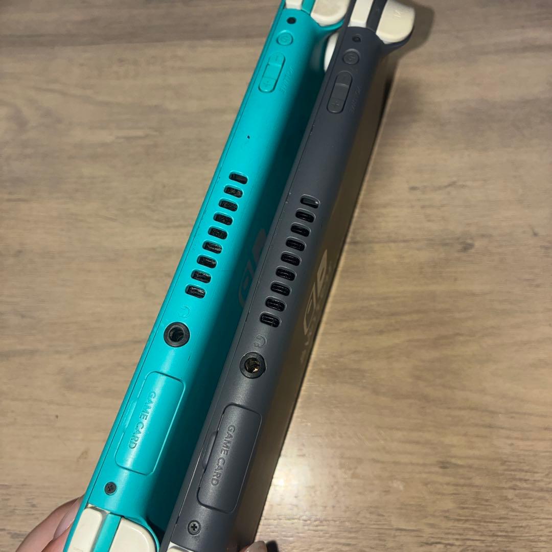 Nintendo Switch Lite ターコイズ グレー ジャンク品