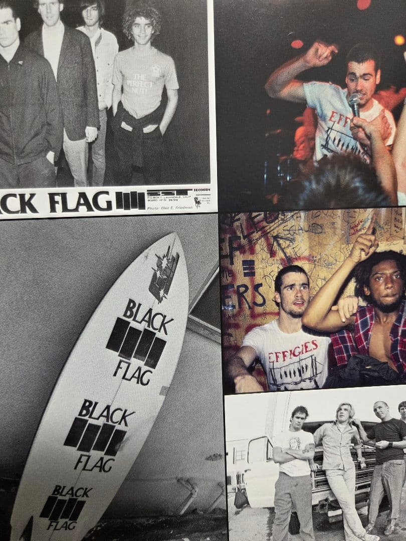 8*5様 black flag book photo 90s 80s バンド 写