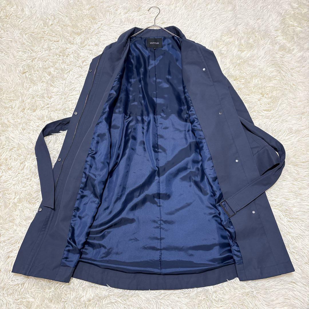 近年モデル 美品 UNTITLED グログランモッズコート【L】