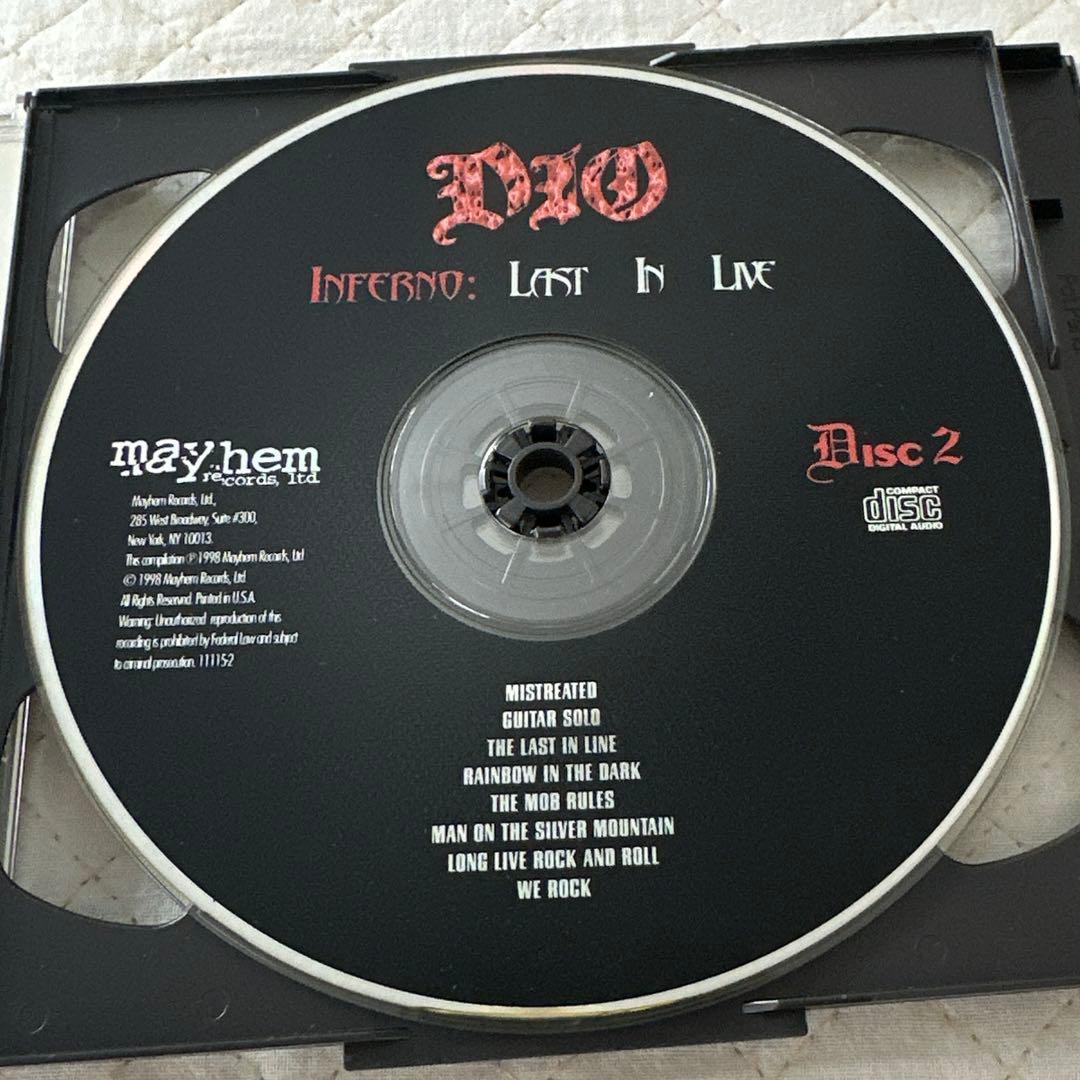 2CD！ディオ / DIO'S INFERNO : LAST IN LIVE