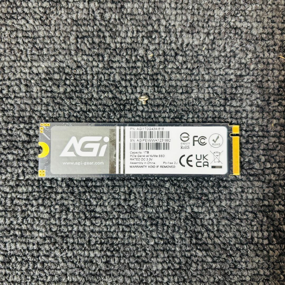【送料無料】AGI M.2 1TB ストレージ AGI1T0G43AI818