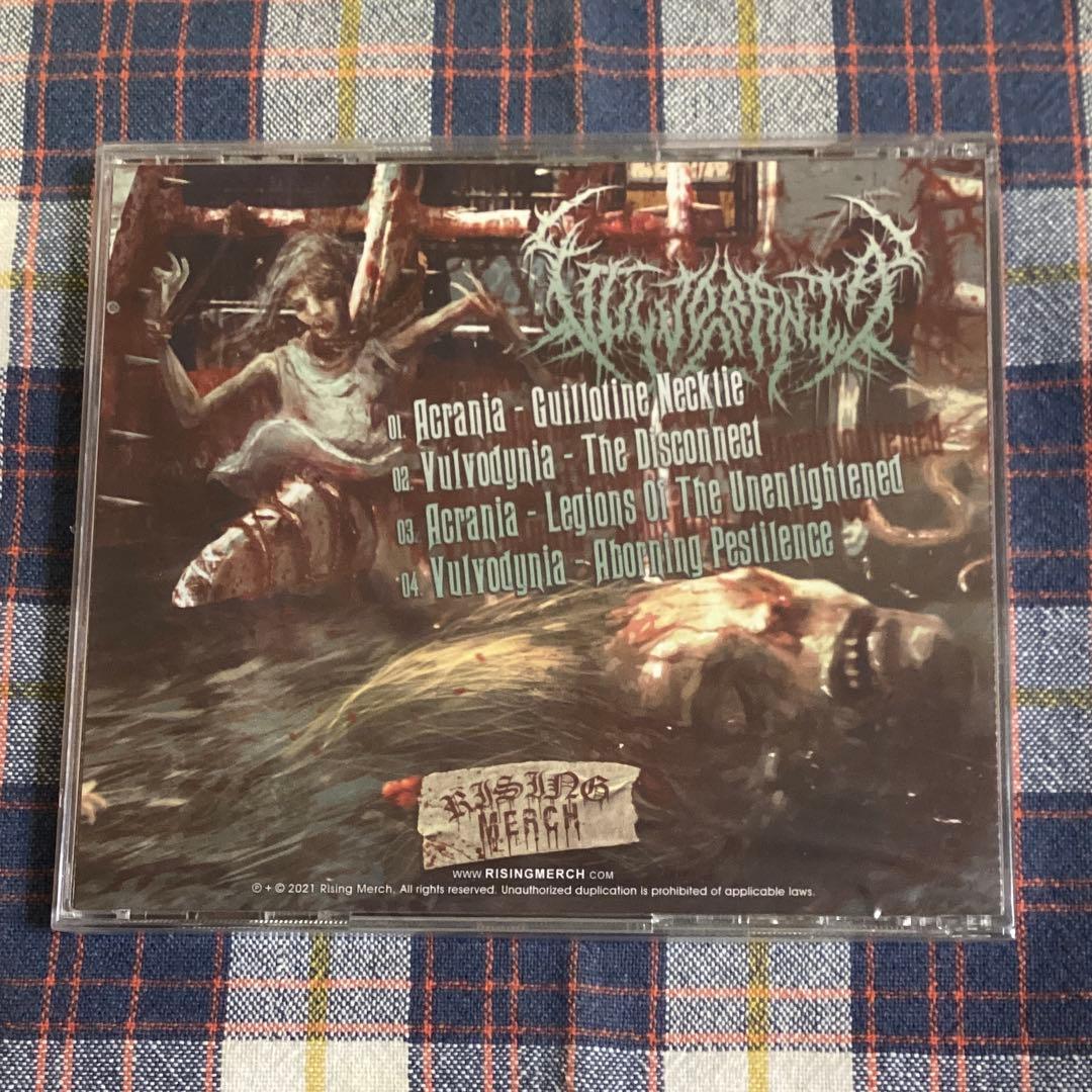 ACRANIA / VULVODYNIA SPLIT デスコア　未開封