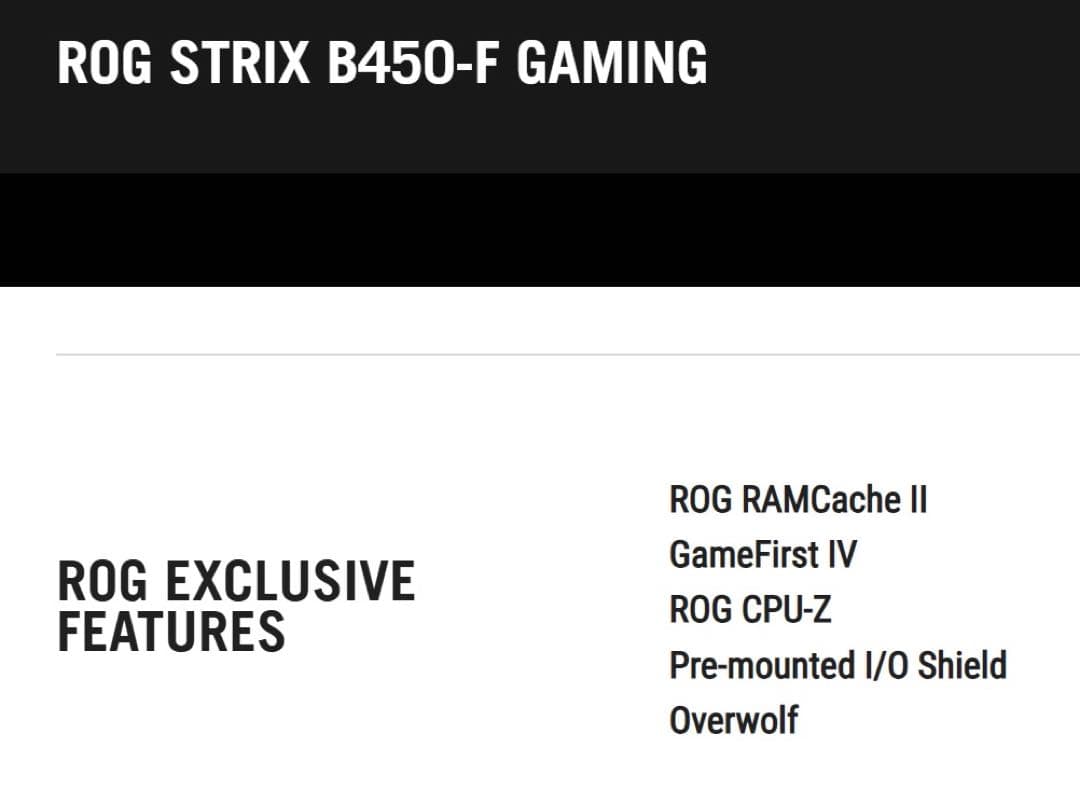 ROG STRIX B450-F GAMING マザーボード