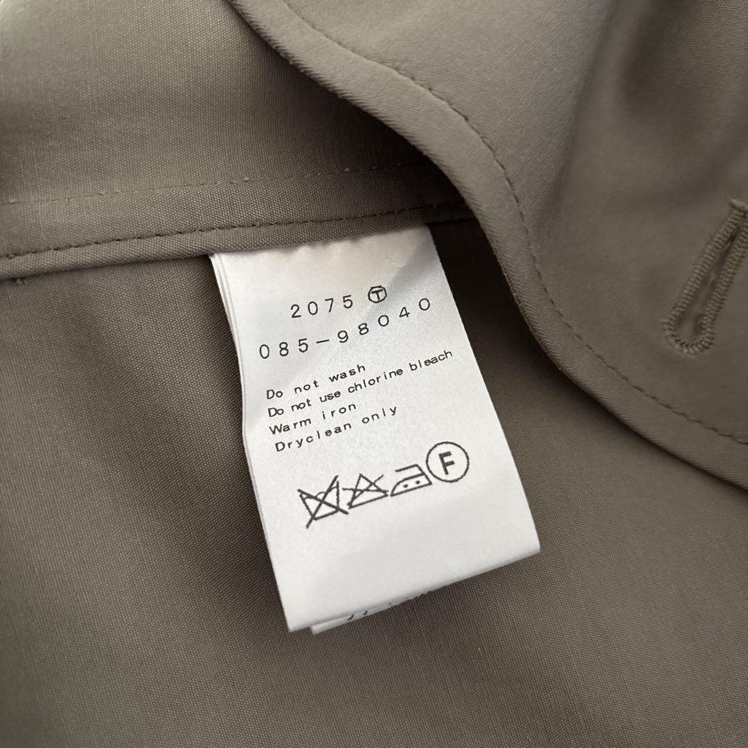 ◆DRESSTERIOR◆日本製 ロング丈 定番トレンチコート 一枚仕立て