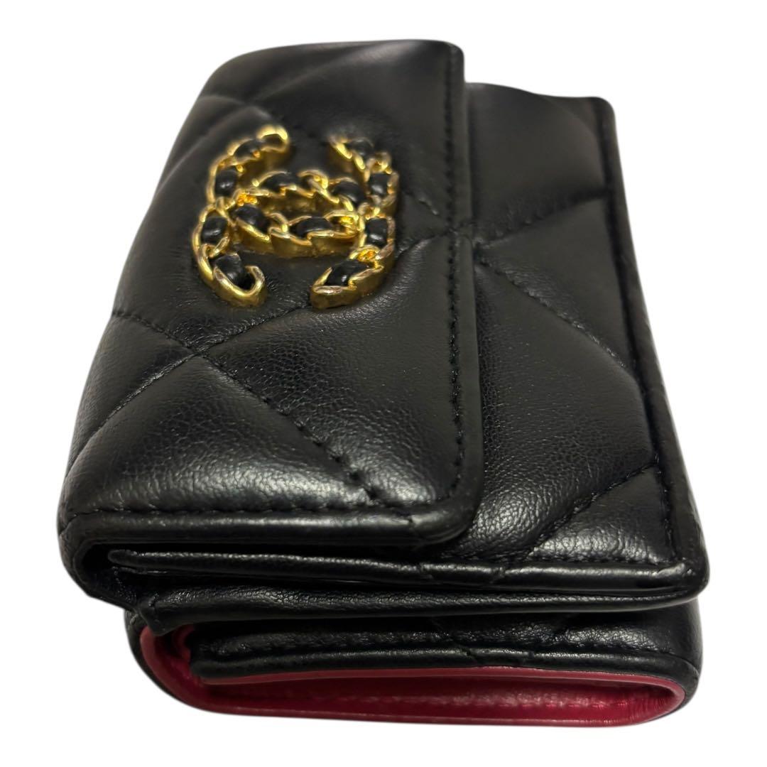 【※※まな様】 CHANEL シャネル 三つ折り財布 チェーン
