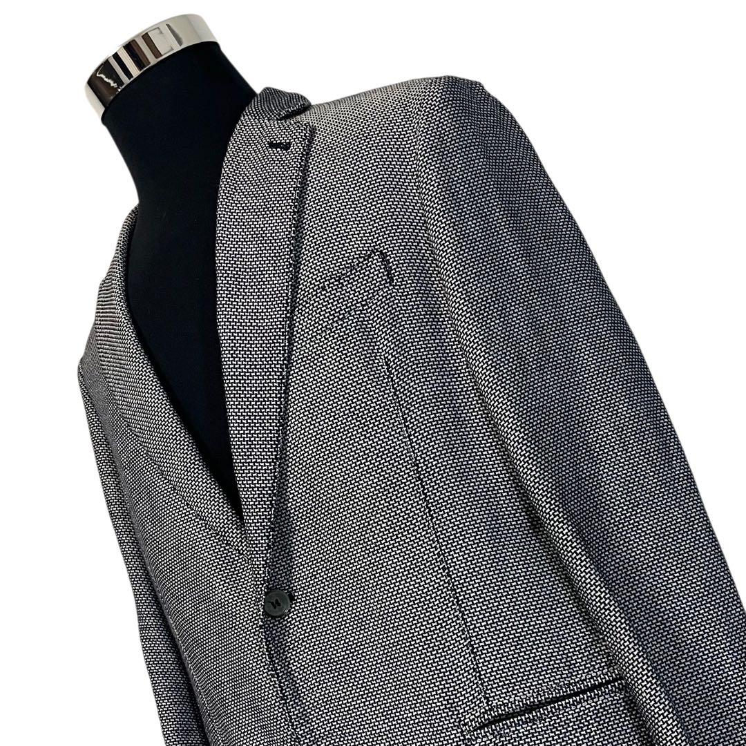 【麻10%】【52】ARMANI COLLEZIONI ジャケット メンズ