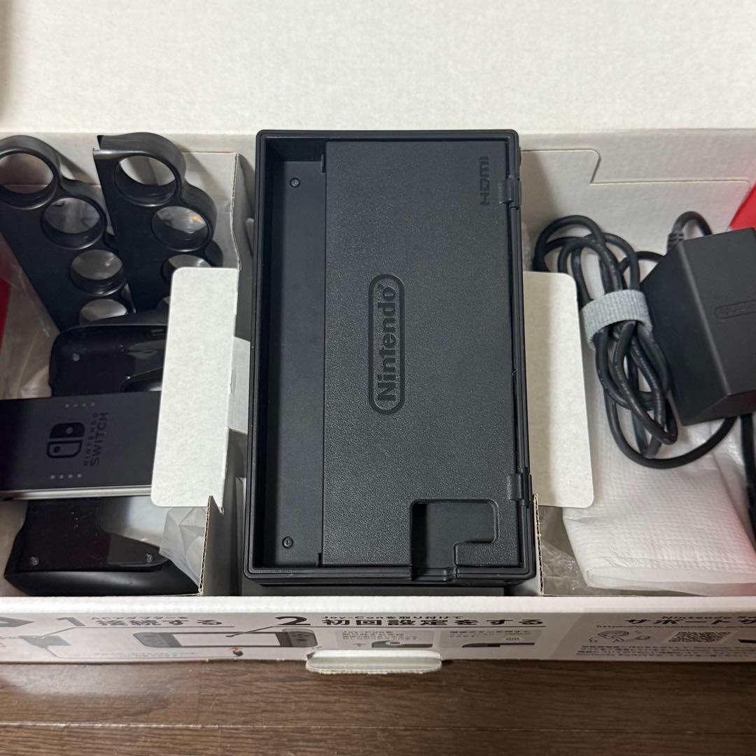 Nintendo Switch 本体　バッテリー強化版 グレー付属品完備