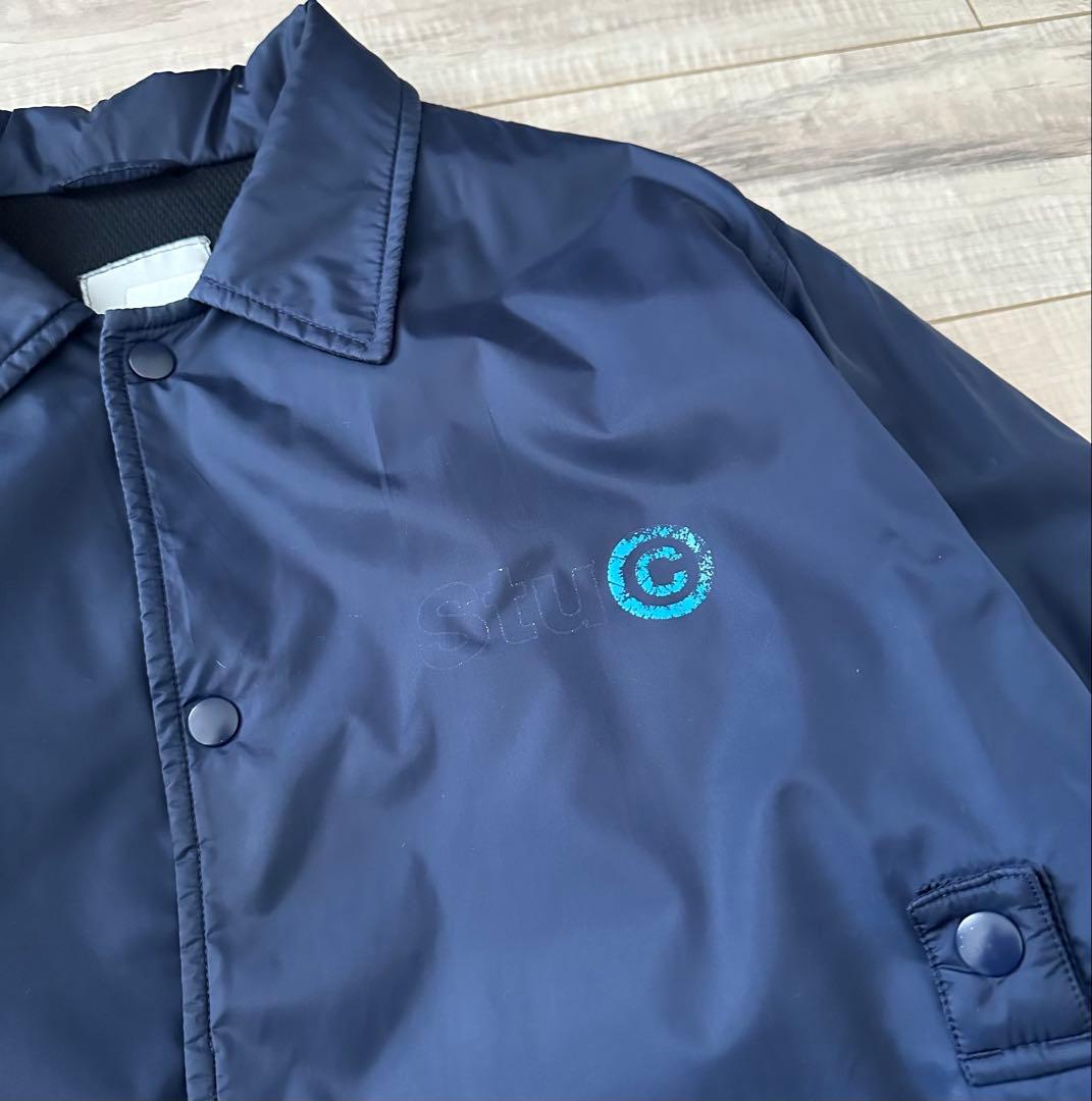 【紺タグ】90s old Stussy コーチジャケット Thermolite