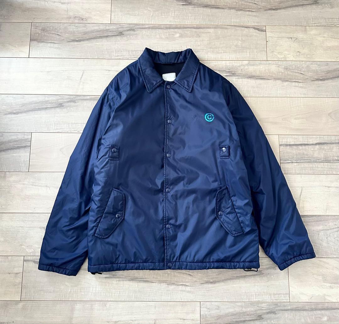 【紺タグ】90s old Stussy コーチジャケット Thermolite