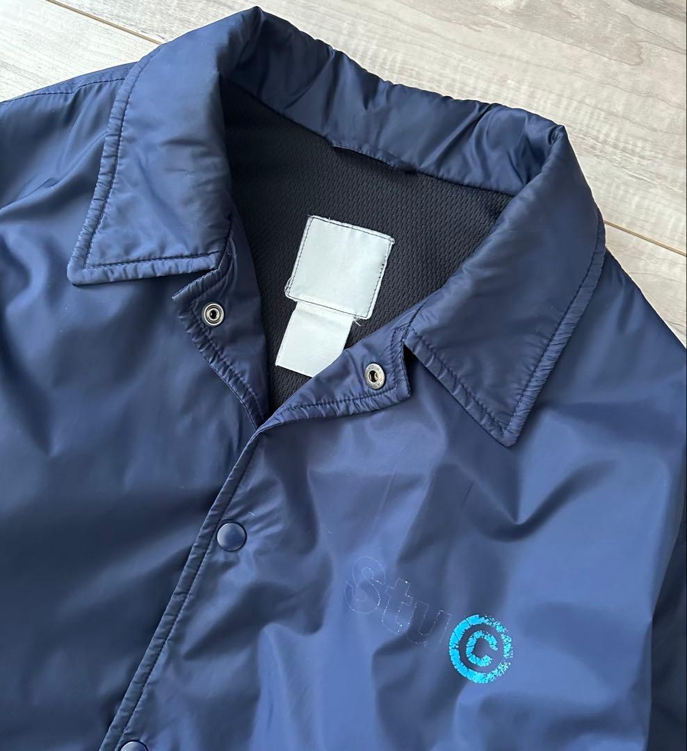 【紺タグ】90s old Stussy コーチジャケット Thermolite