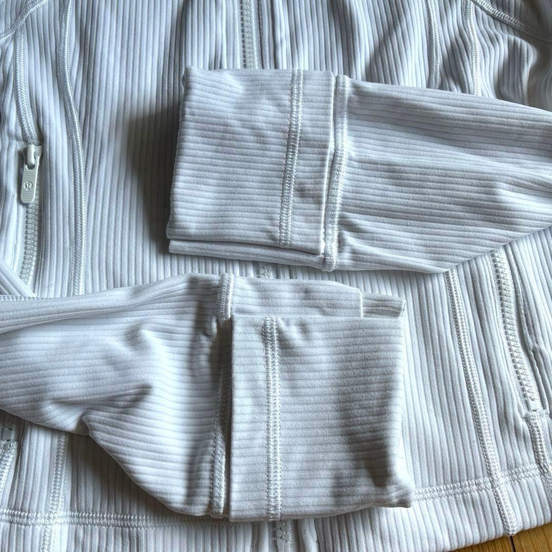 極美品　ルルレモン クロップ Define ジャケット リブNulu サイズ6