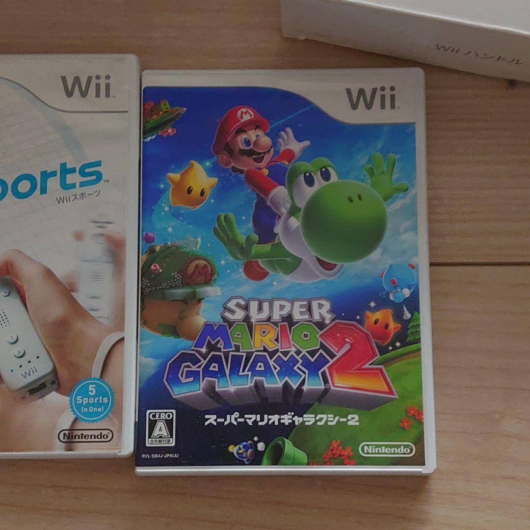 Nintendo  Wii    本体、ハンドル、ソフトセット
