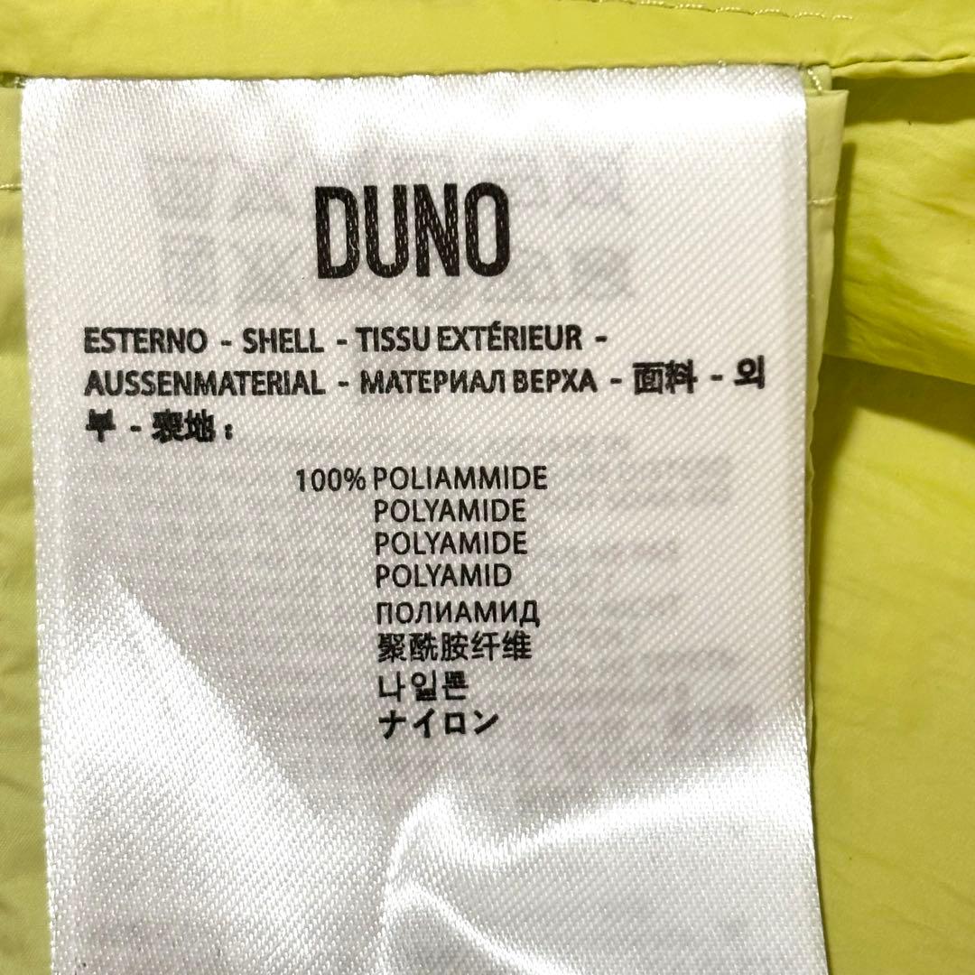 新品タグ付 DUNO JULIE ナイロンフーデッド モッズコート 撥水 軽量