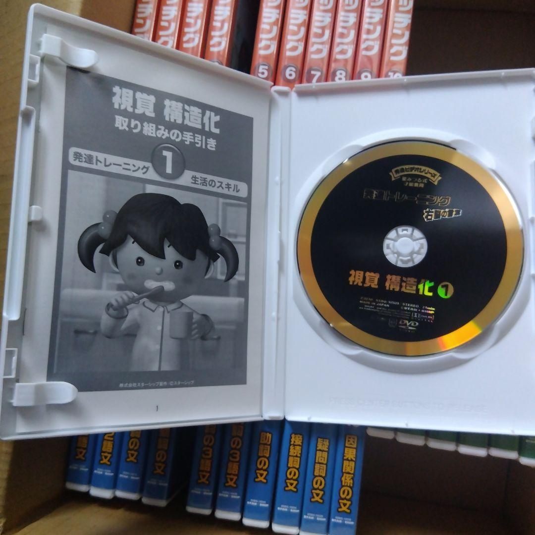 星みつる式　発達障害 療育 言語訓練ST 言葉トレーニングDVD全28巻セット