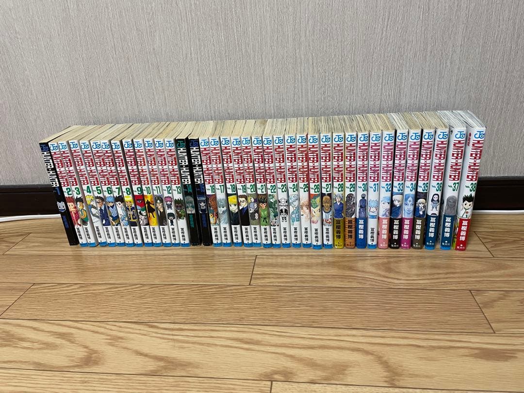HUNTER×HUNTER ハンターハンター 全巻(1.14.15巻カバー無し)