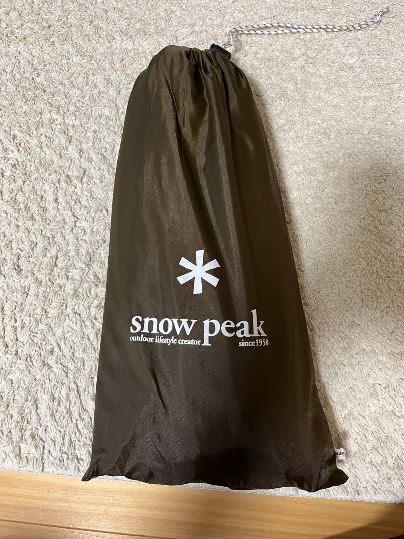 peak スノーピーク　リビングシート　レジャーシート　お座敷キャンプ