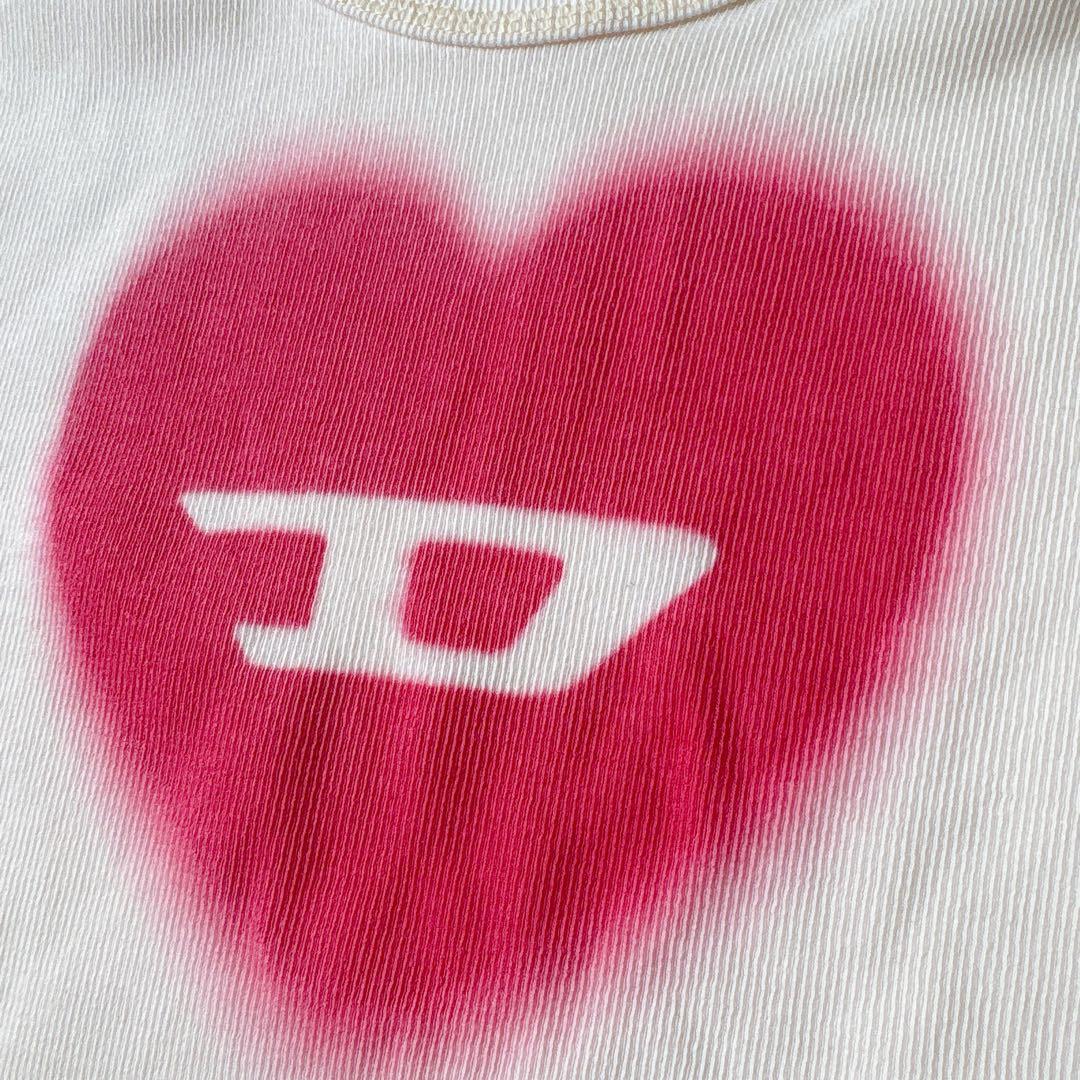 人気！DIESEL ロゴ クロップド Tシャツ Mサイズ