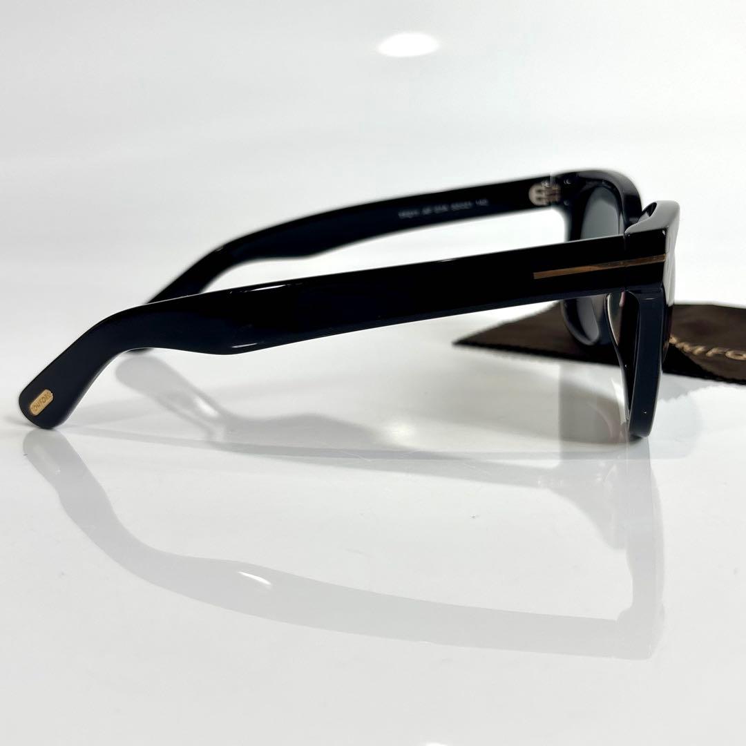 極美品 TOM FORD トムフォード TF211 AFサングラス ブラック 黒