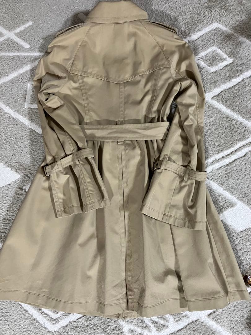 BURBERRY BLUE LABEL バーバリーブルーレーベルシングルトレンチ
