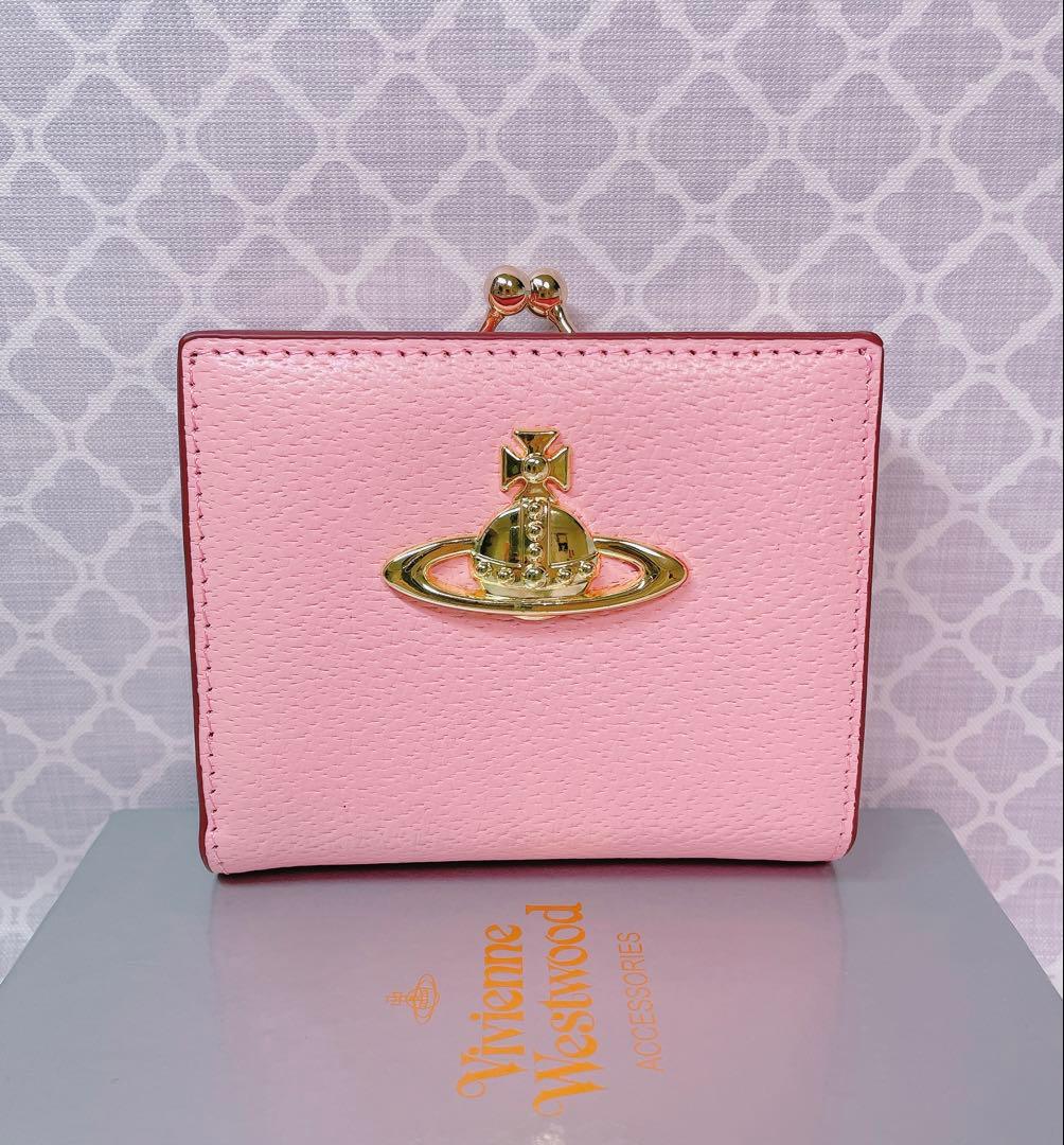 【可憐♡ショッパー付】新品 Vivienne Westwood 二折財布