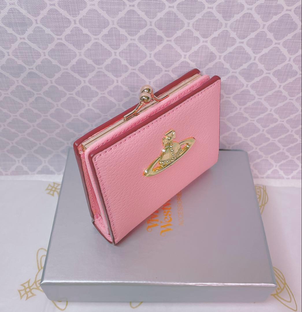 【可憐♡ショッパー付】新品 Vivienne Westwood 二折財布