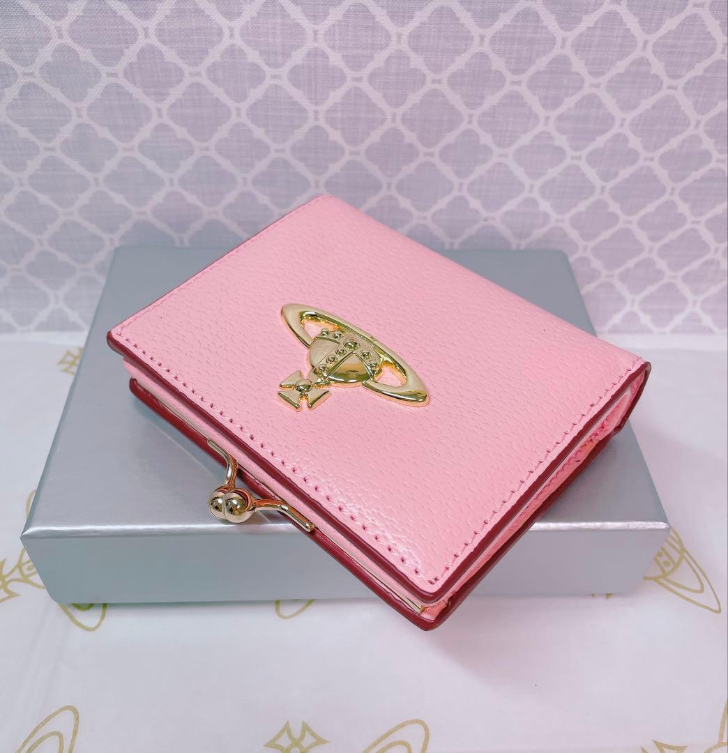 【可憐♡ショッパー付】新品 Vivienne Westwood 二折財布