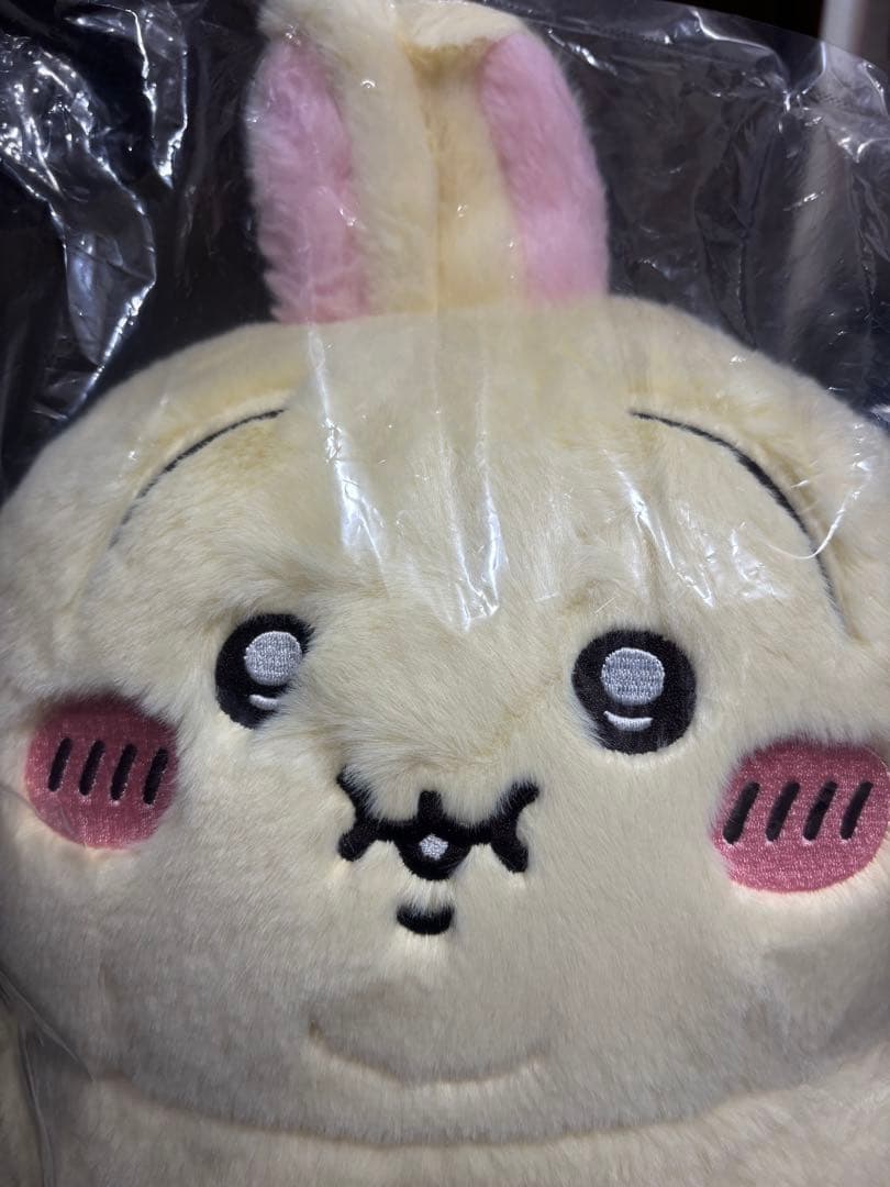ユ*め様 【お顔厳選!!】ちいかわ 重め！ぼっちゃり抱っこぬいぐるみ うさぎ ぽ