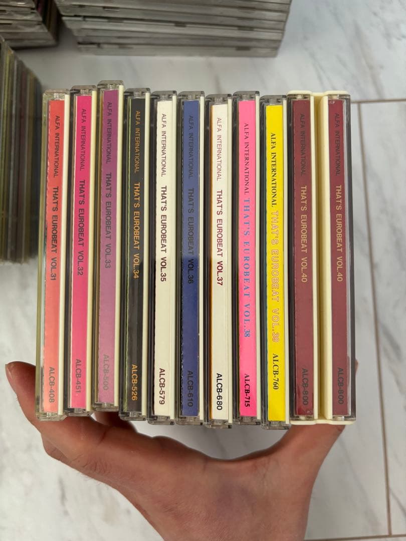 THAT’S EUROBEAT まとめ売り　VOL.1〜40、43