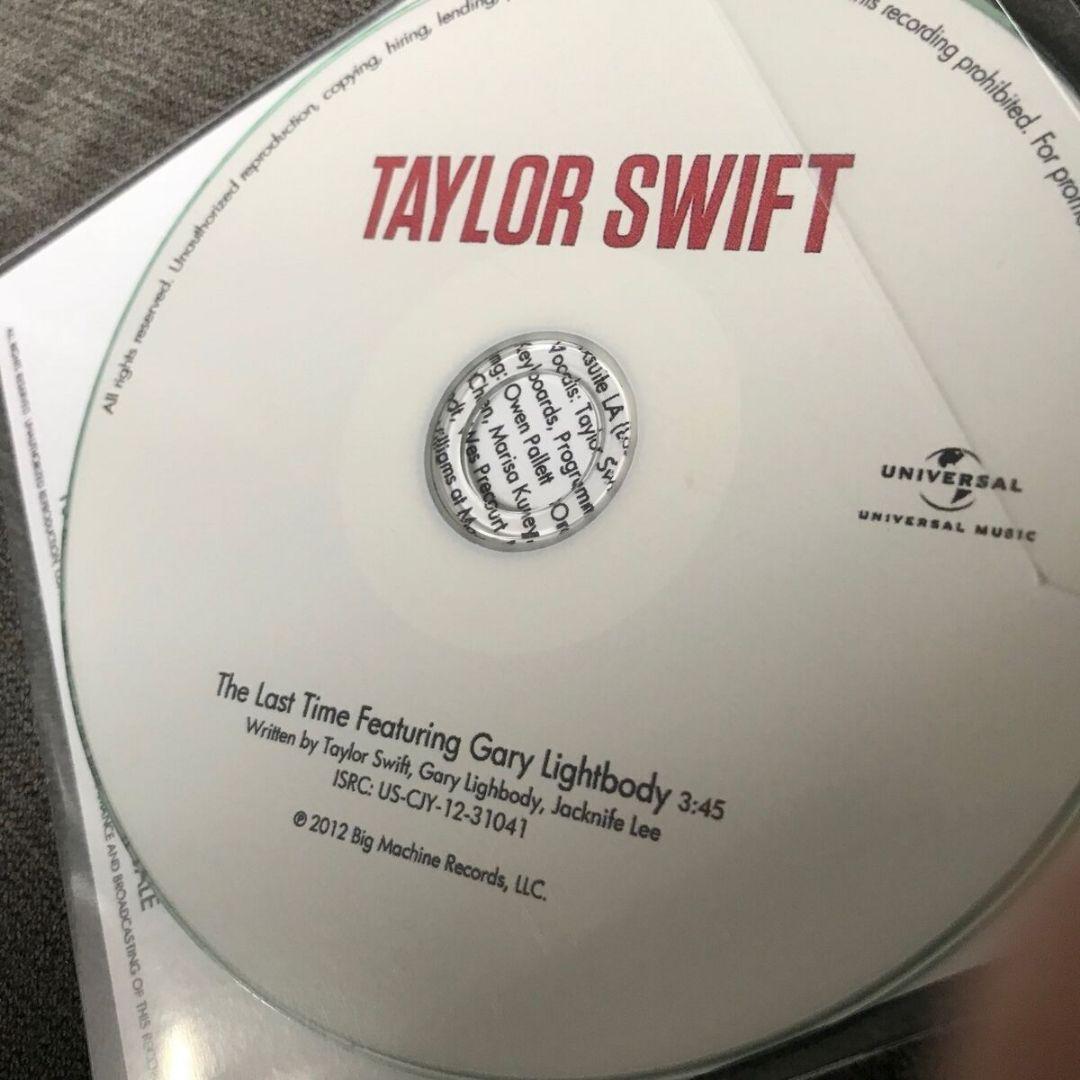 洋楽 Taylor Swift_ 'THE LAST TIME' Promo CD