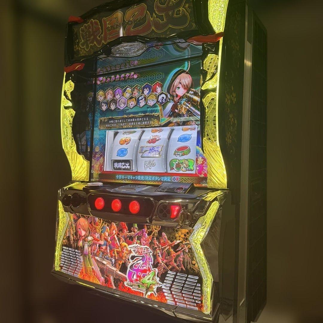 まるまる パチスロ実機 スマスロ 戦国乙女4 データカウンター ユニッ