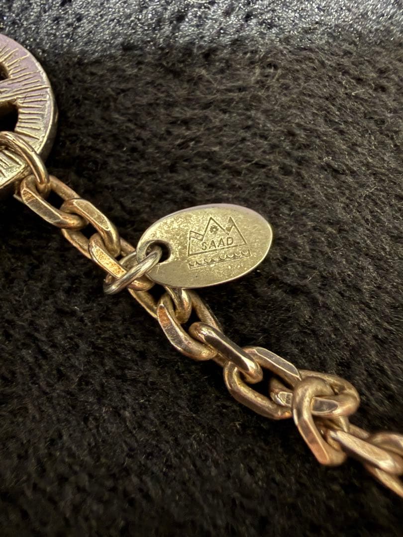 saad ネックレス 羽根モチーフ シルバーネックレス