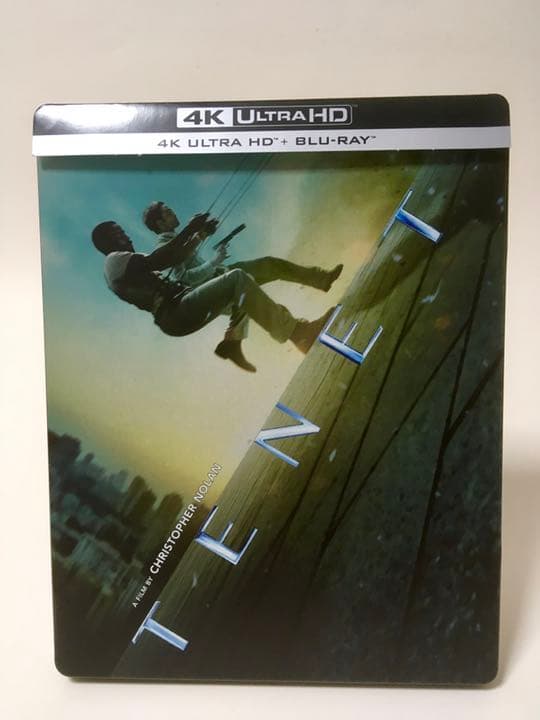 ★テネット/TENET スチールブック 海外版 4K BD本編&特典3枚組日本語