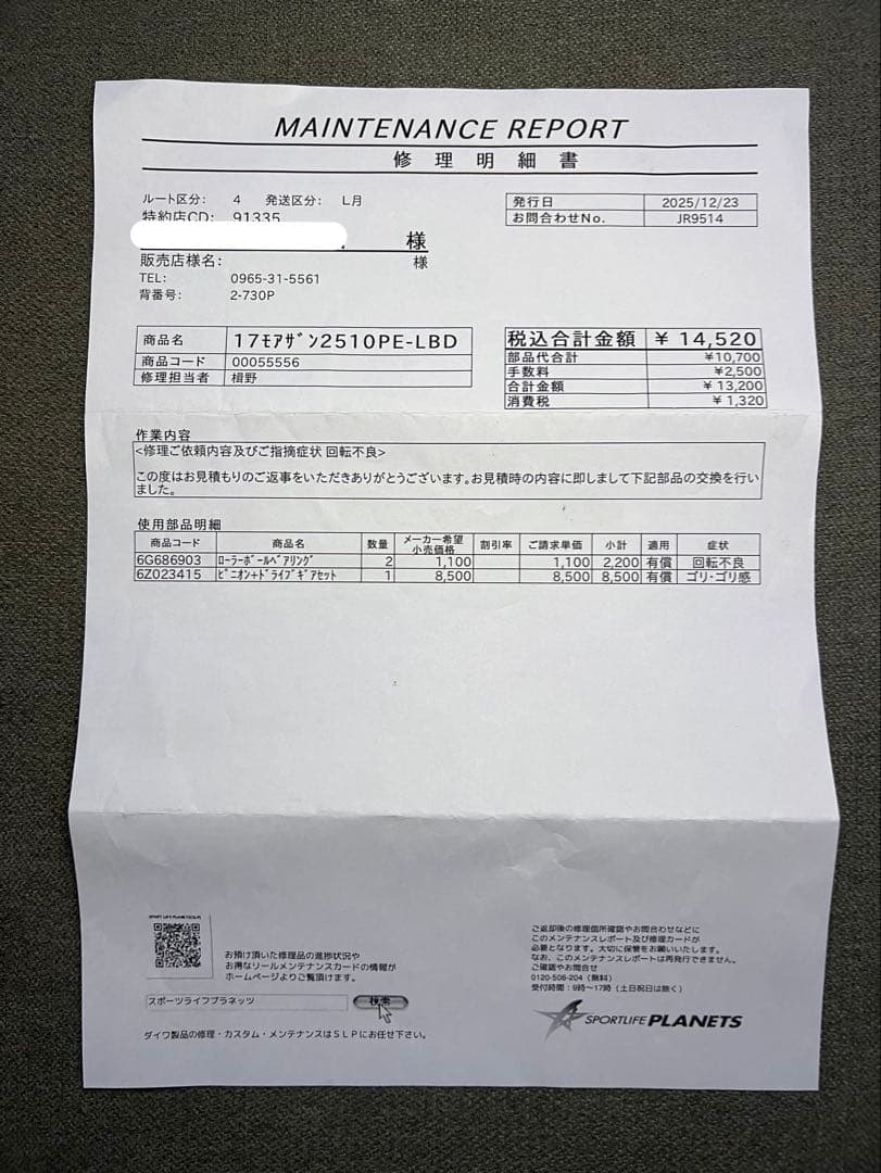 17モアザン 2510 PE-LBD