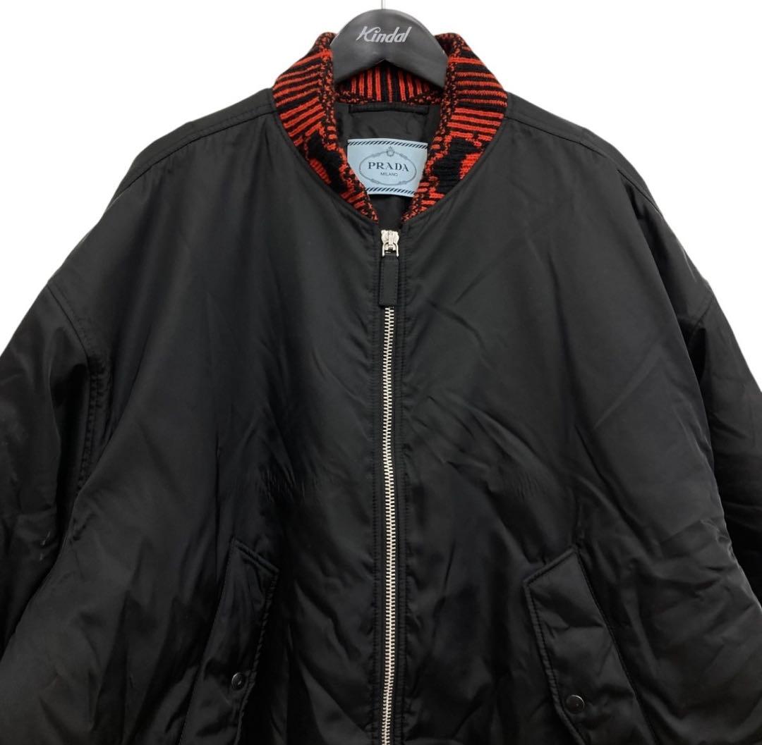 PRADAボンバージャケット ブラック サイズ：M ラフシモンズ期