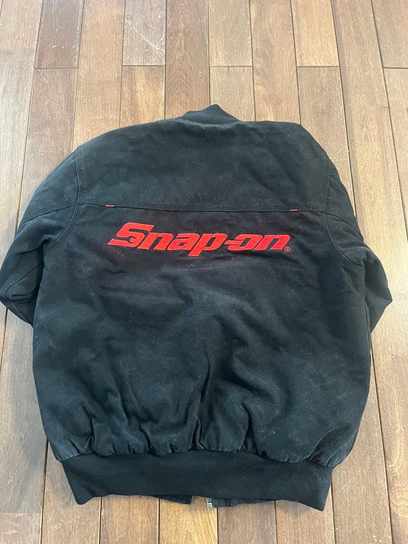 Snap-on ブラック ダックジャケット