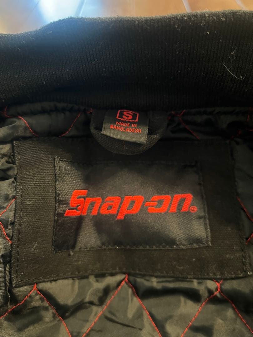 Snap-on ブラック ダックジャケット