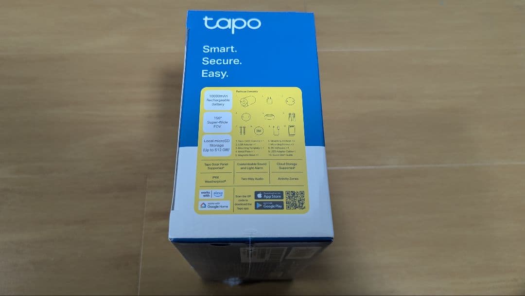 TP-Link 防犯カメラ Wi-Fi Tapo C425