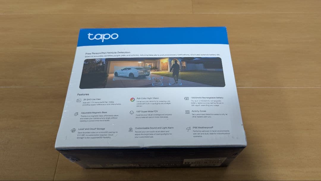 TP-Link 防犯カメラ Wi-Fi Tapo C425
