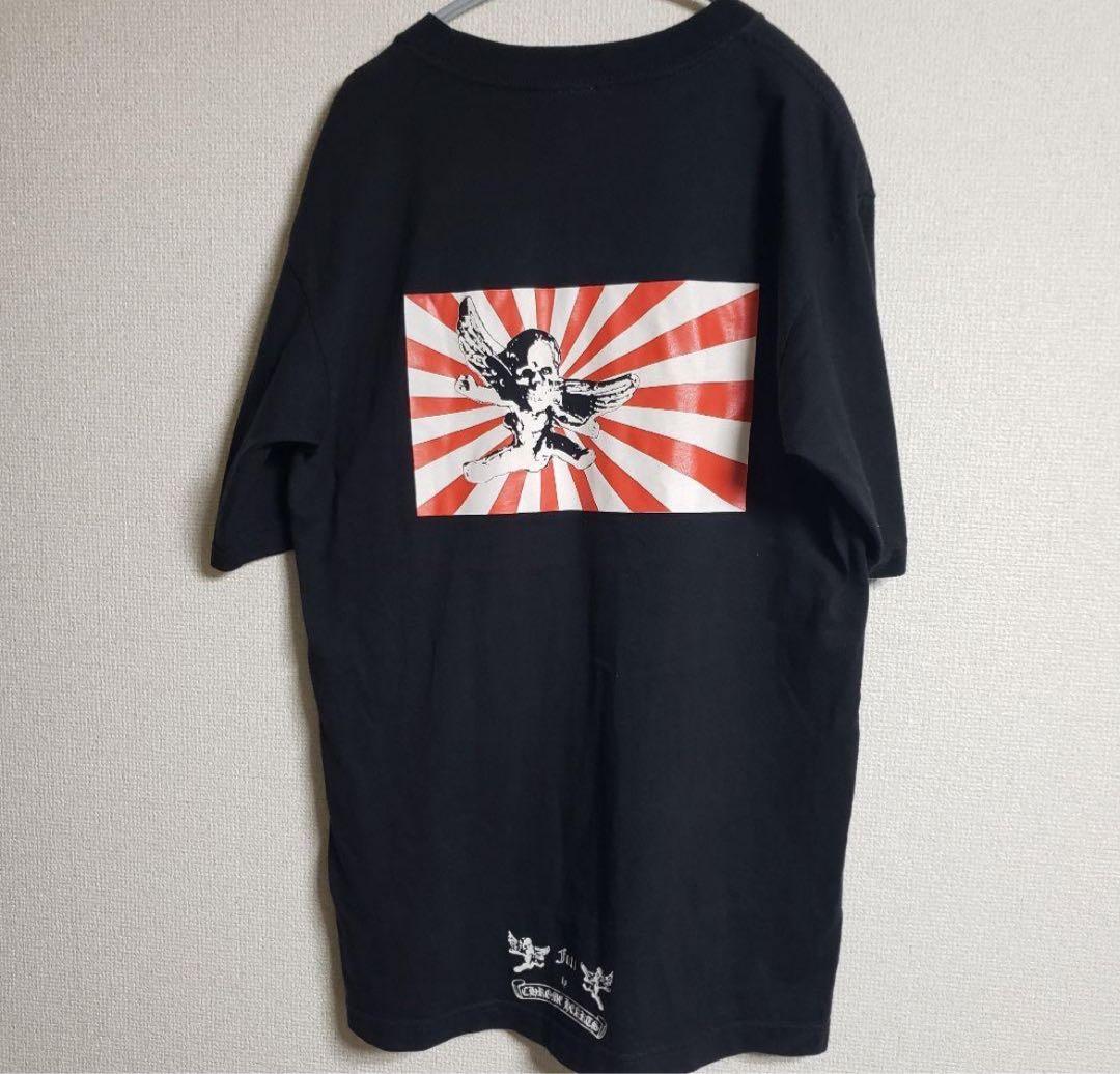 Chrome Hearts ブラック Tシャツ　日章　日本