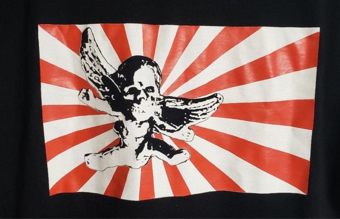 Chrome Hearts ブラック Tシャツ　日章　日本