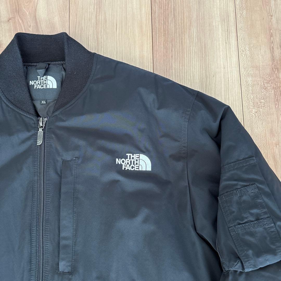 ノースフェイス　インサレーション　ボンバージャケット　NY82132 黒 XL