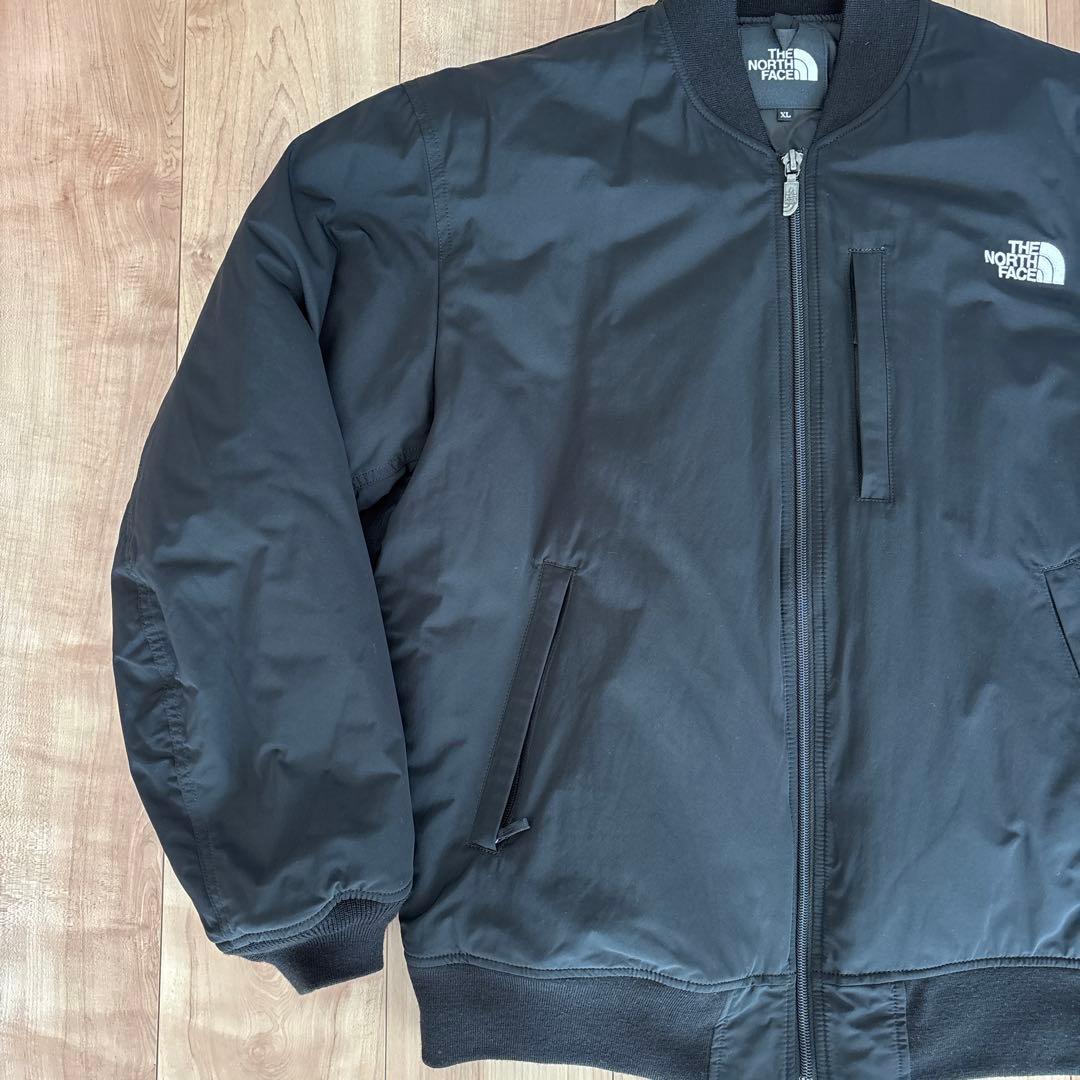 ノースフェイス　インサレーション　ボンバージャケット　NY82132 黒 XL