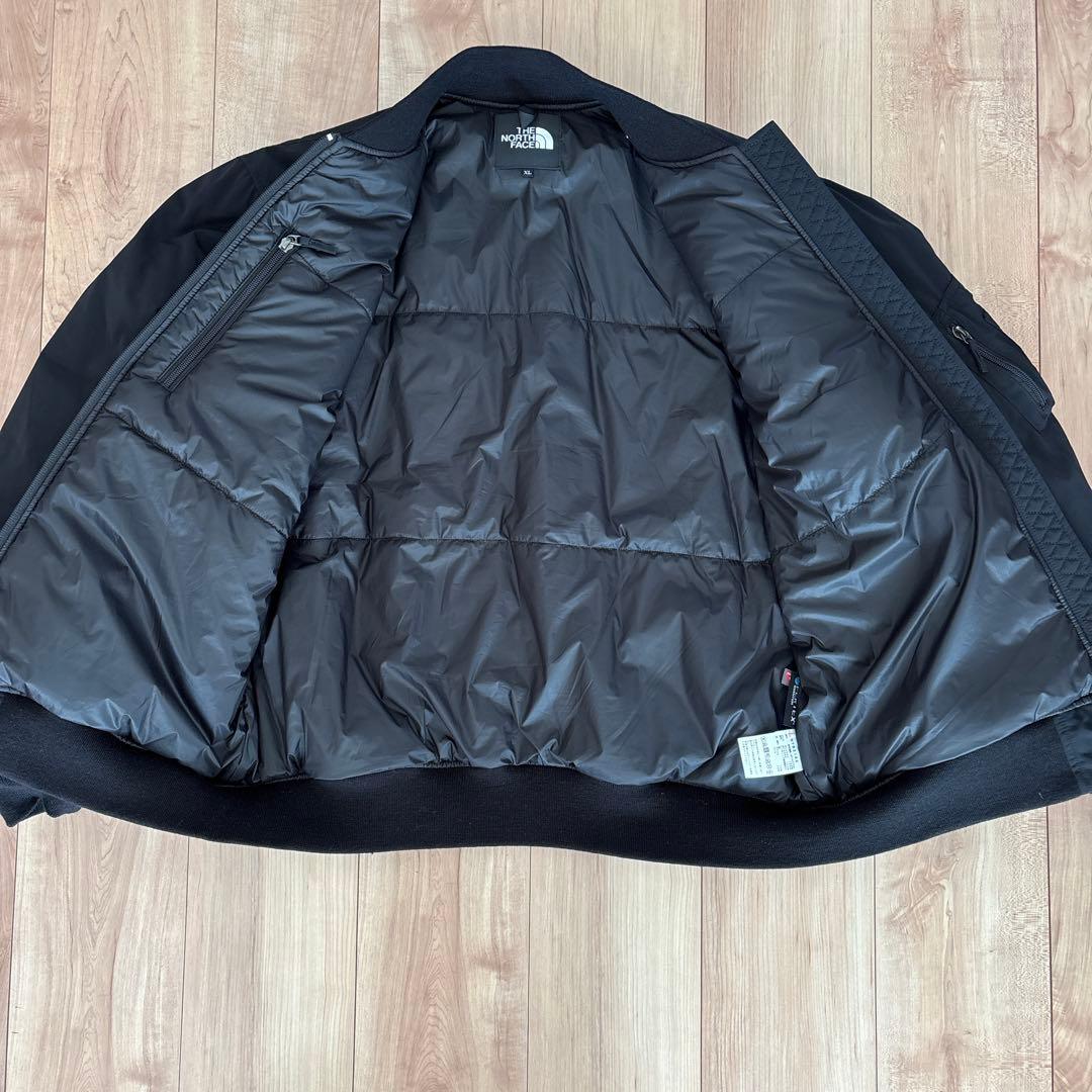 ノースフェイス　インサレーション　ボンバージャケット　NY82132 黒 XL