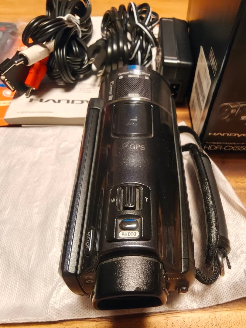 SONY ハンディカム HDR-CX550V 完動品