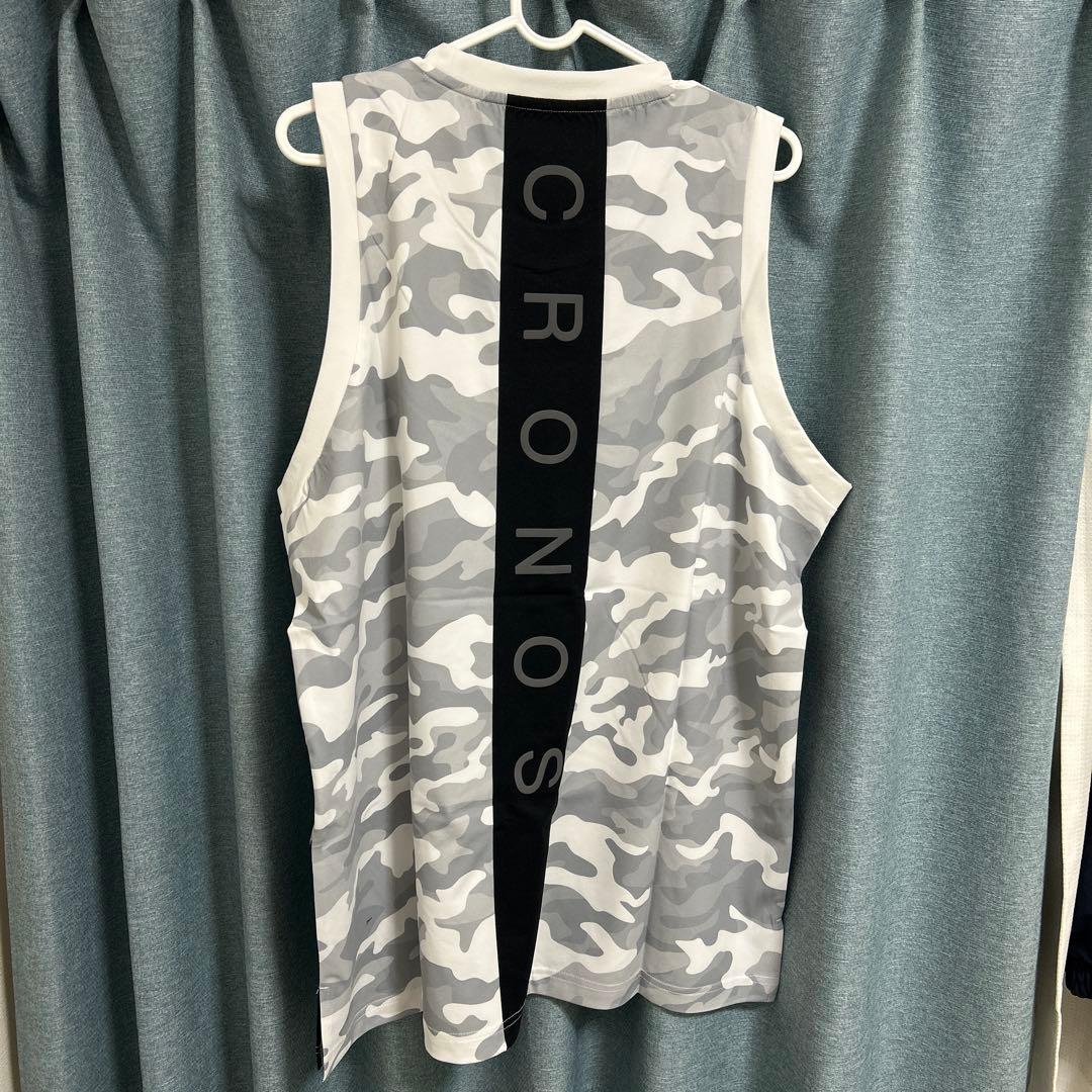 CRONOS グレー迷彩タンクトップ